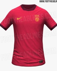 AG真人登录入口-经典配色！国足2026新版球衣谍照：主场红客场黄，预计3月发布